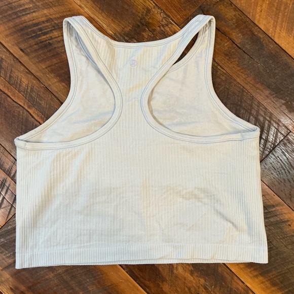 Lululemon Align Ribbed Tank Top light gray/pewter Size 12 - Picture 5 of 8